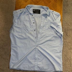 Marc Ecko Short Sleeve Button Up Shirt - Size XXL
